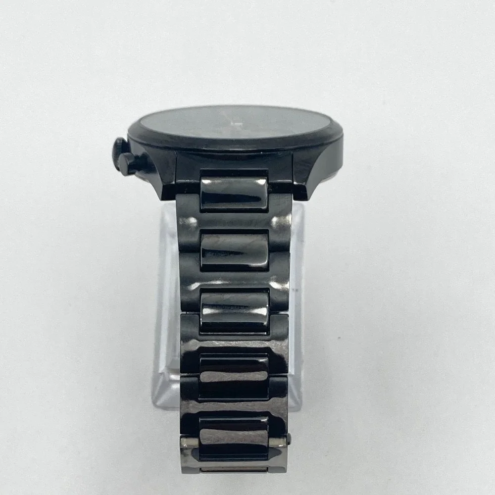 Boss Hugo Boss Men's Chronograph Watch 44mm Blackout Date 50M New Battery 7.75